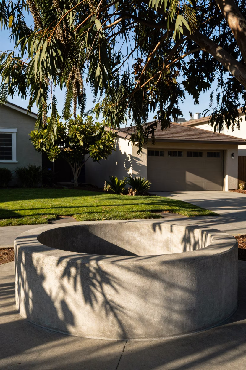 Leaf Shadows in San Diego at The Late Morning Light in in San Diego, California, United States