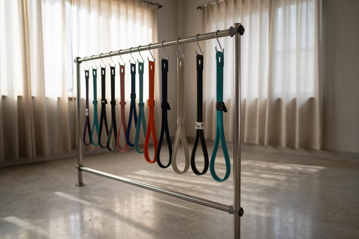 Leash Sanitizing Rail in Pune Grooming Bay in inside a grooming bay in Pune