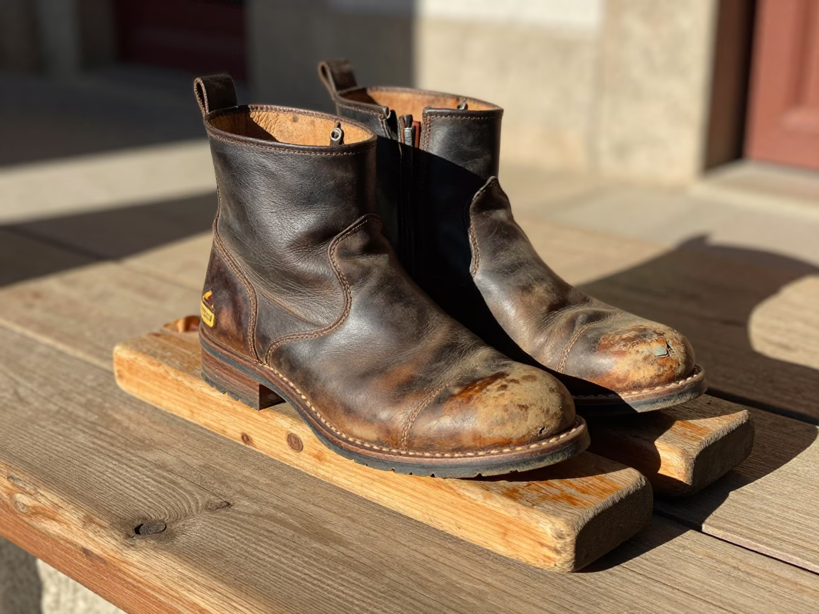 Leather Boots in Porto in in Porto, Portugal