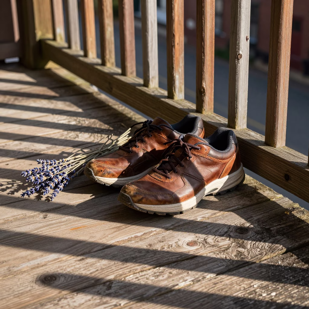 Leather Running Shoes in Boston in in Boston, United States