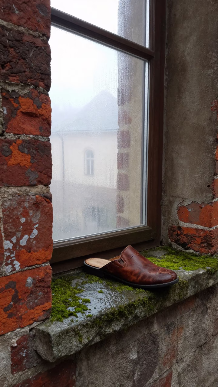 Leather Slipper in Krakow in in Krakow, Poland