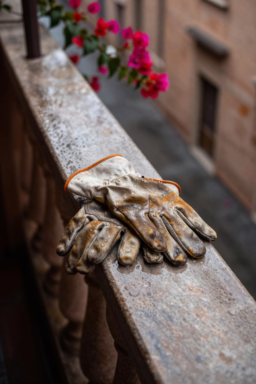 Leather Work Gloves in Bologna in in Bologna, Italy