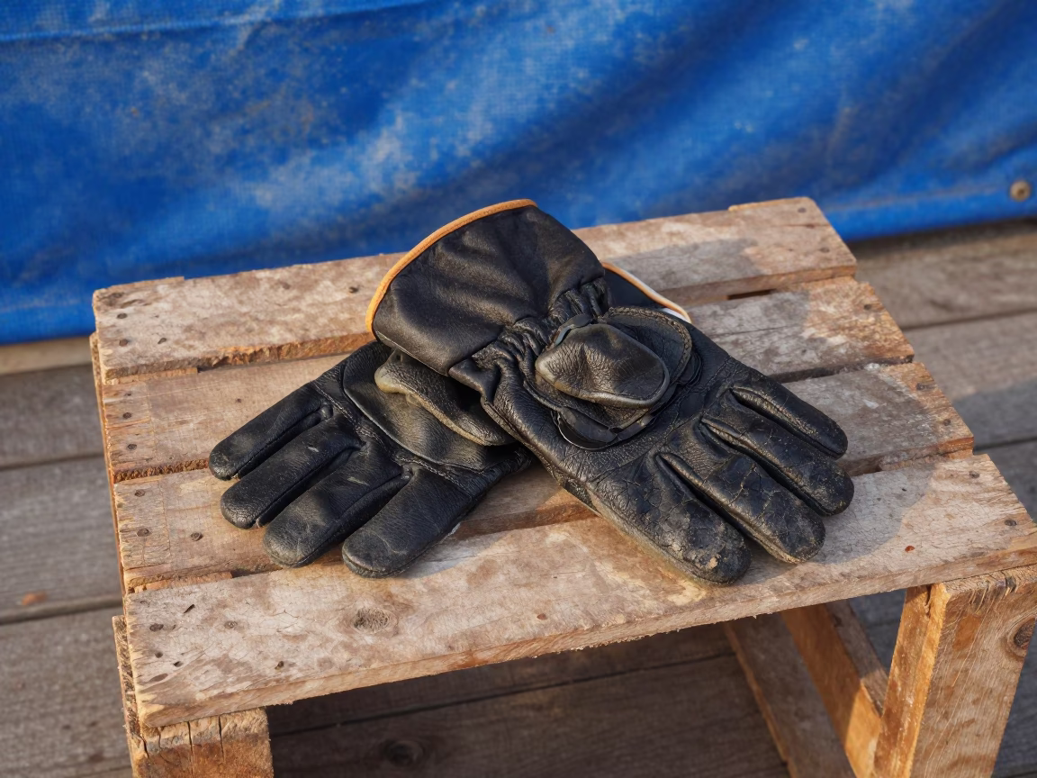 Leather Work Gloves in Buenos Aires in in Buenos Aires, Argentina