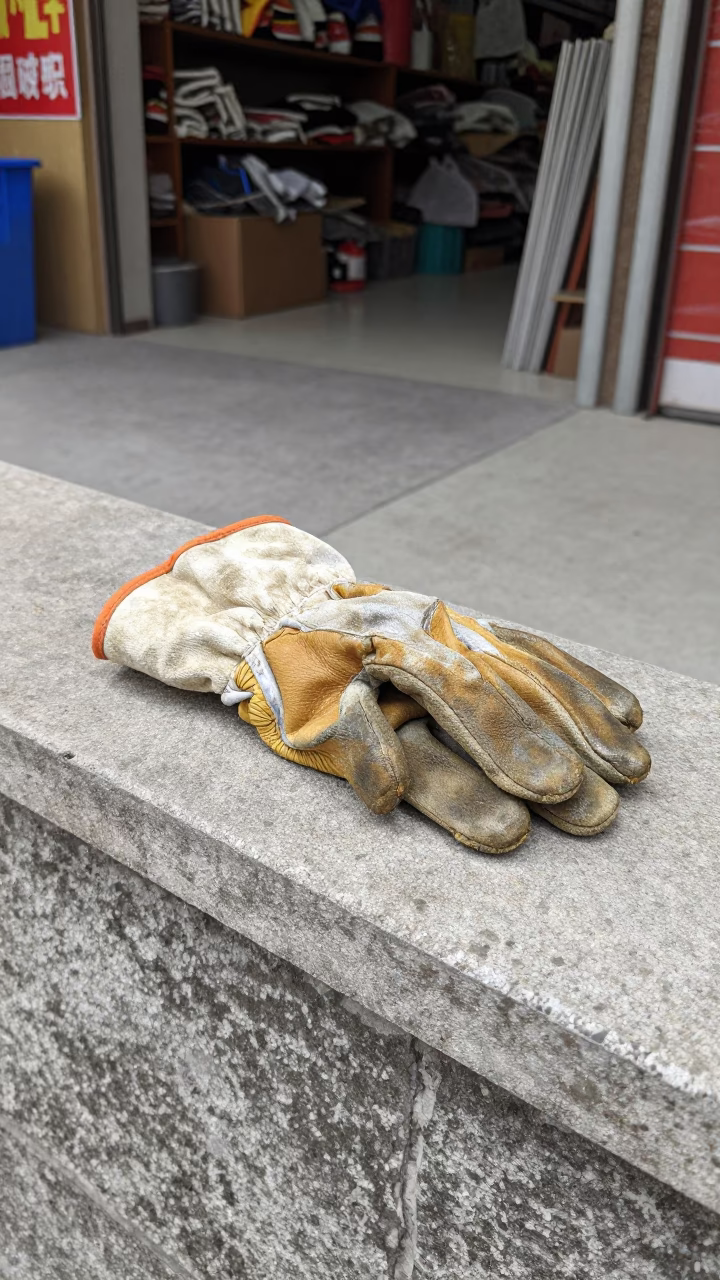 Leather Work Gloves in Kaohsiung in in Kaohsiung, Taiwan