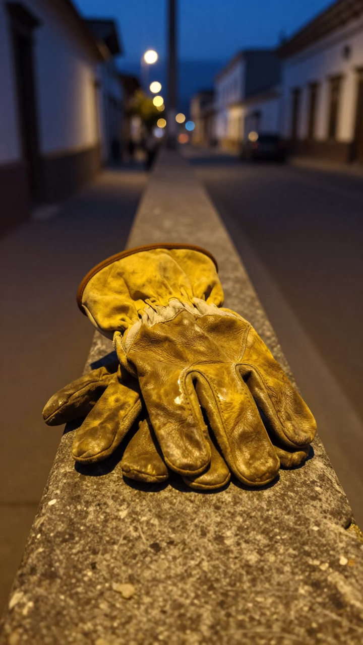 Leather Work Gloves in Quito in in Quito, Ecuador