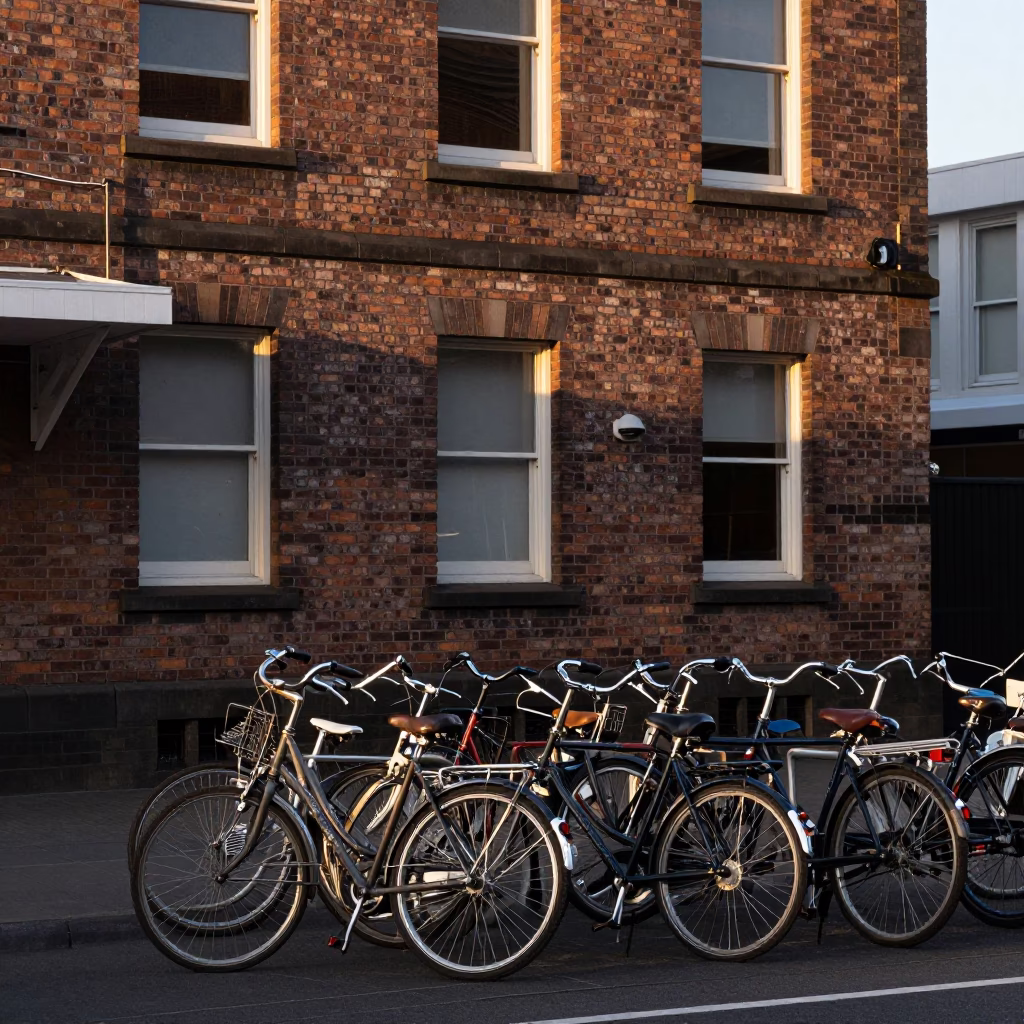 Lecture Building just after sunrise in Auckland in in Auckland, New Zealand