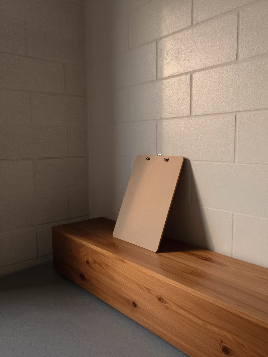 Ledger Clipboard on Plinth at Guayaquil Dawn in on a museum plinth near Guayaquil