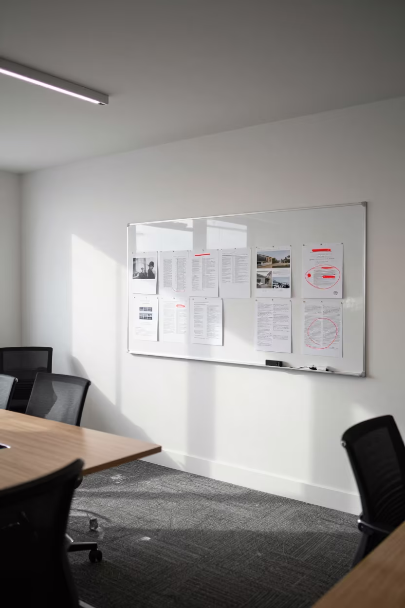 Leeds Coworking War Room Noon Project Planning in inside a coworking floor in Leeds