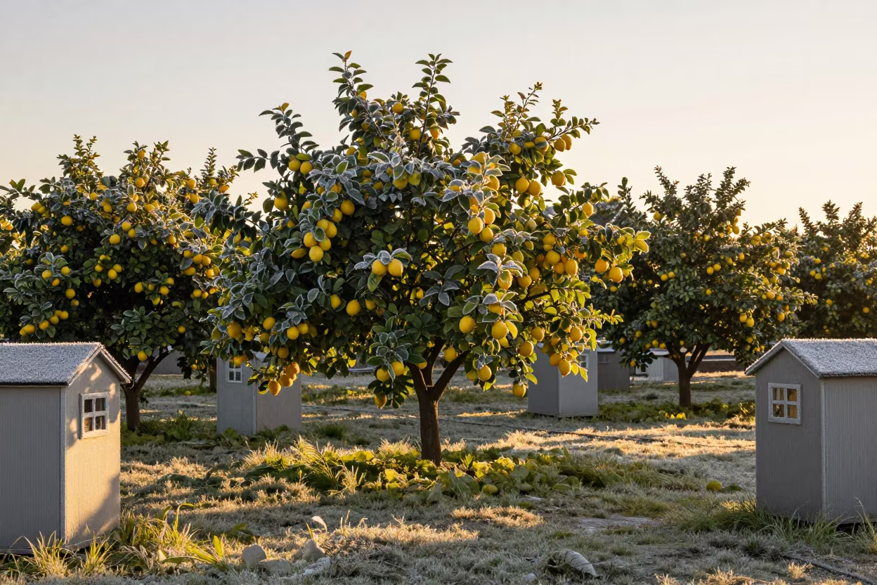 Lemon Grove Frost Sunset Cape Town in in a bloom-heavy meadow near Observatory, Cape Town