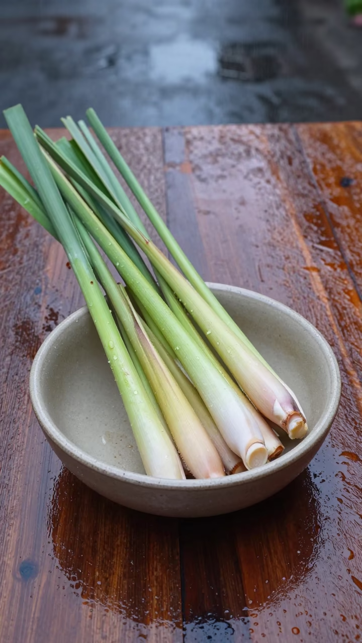 Lemongrass at Dusk Light in Bangkok in in Bangkok, Thailand
