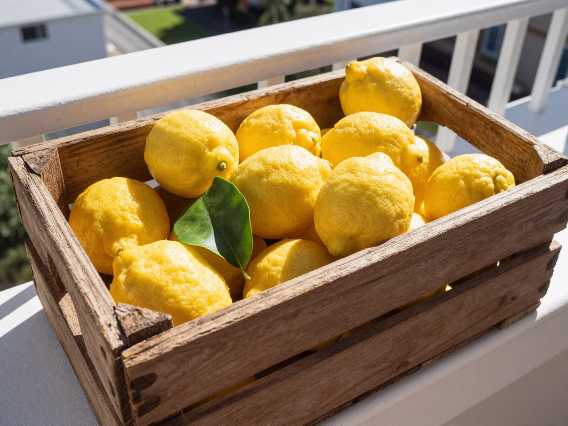 Lemons in Cape Town in in Cape Town, South Africa