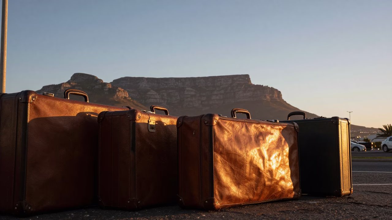 Light at Golden Hour in Cape Town in in Cape Town, South Africa