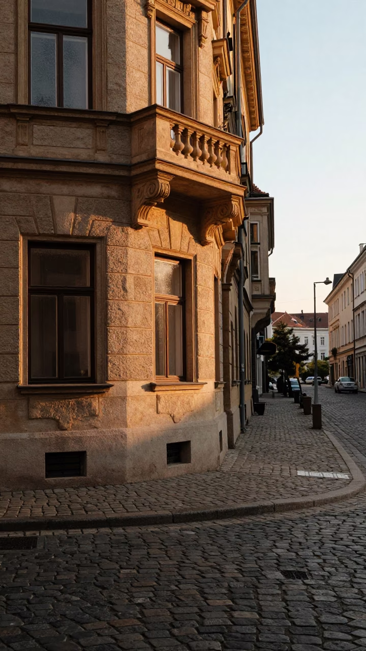 Light in Budapest at Golden Hour in in Budapest, Hungary