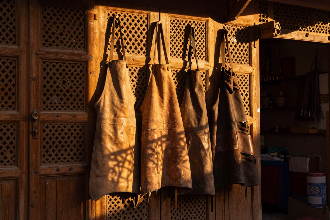 Light in Marrakech at Golden Hour in in Marrakech, Morocco