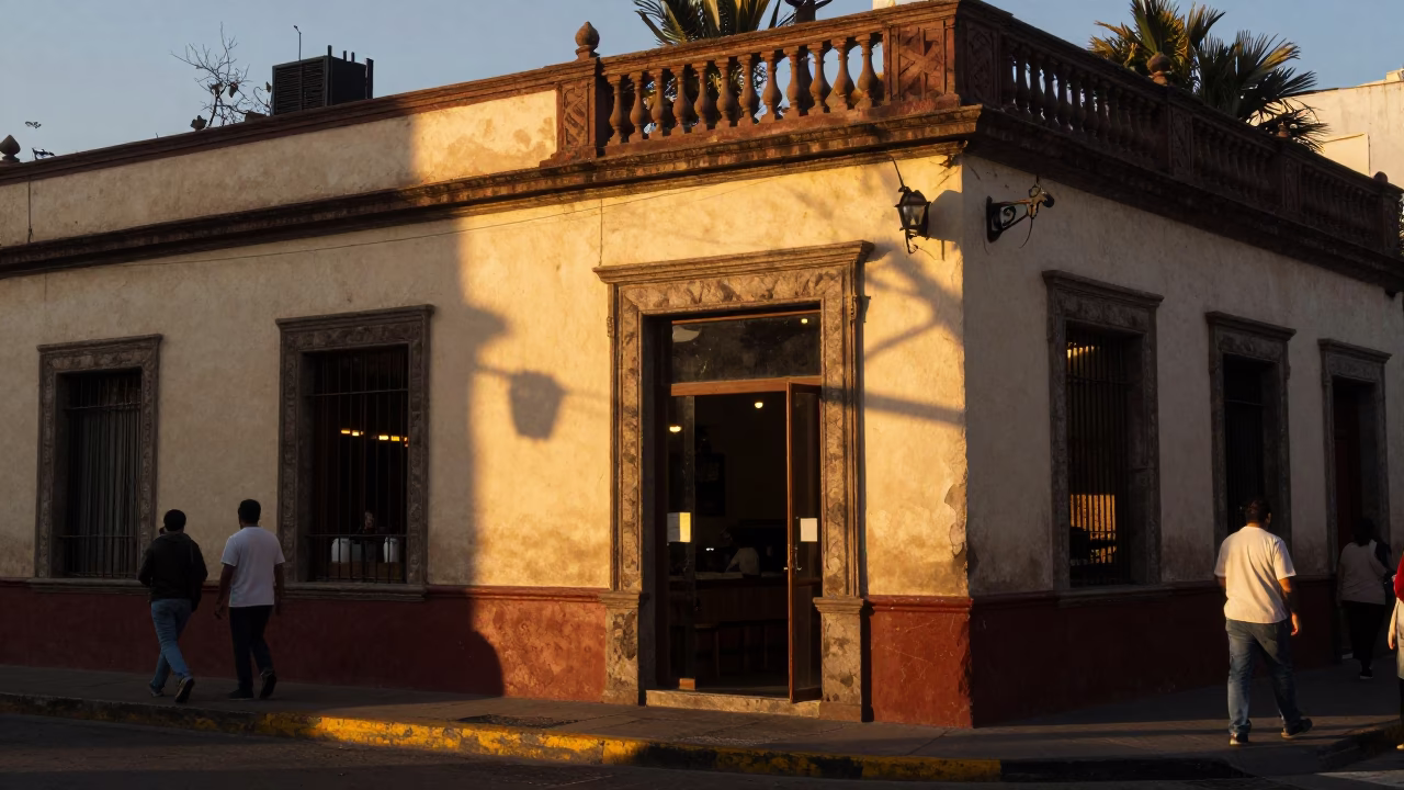 Light in Mexico City at Golden Hour in in Mexico City, Mexico