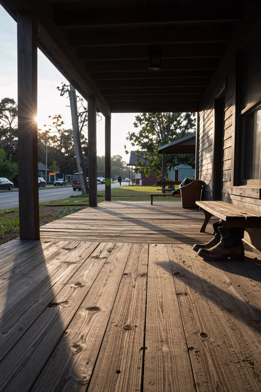 Light Morning in Nashville at As First Light Reaches The Scene in in Nashville, Tennessee, United States