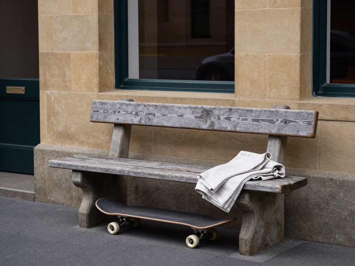 Linen at Midday Light in in Hobart, Tasmania, Australia