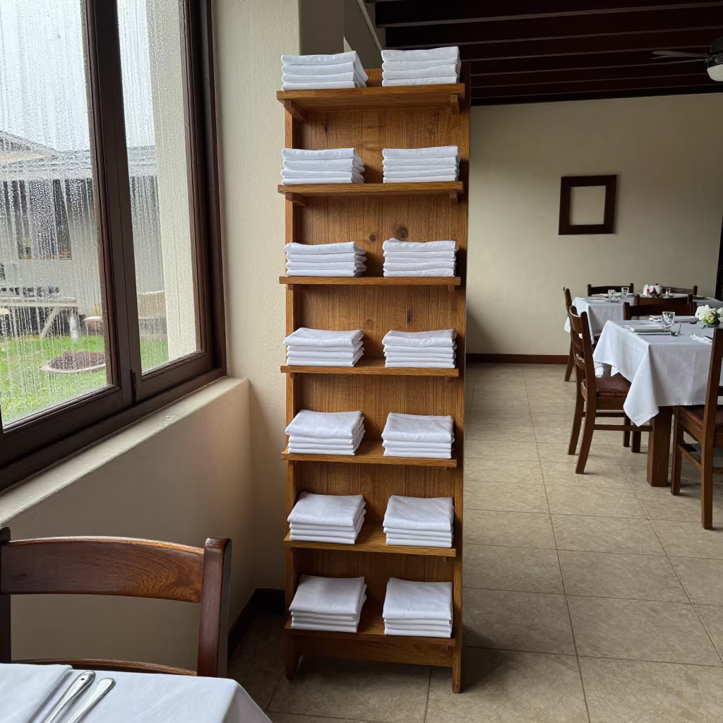 Linen Count Board Breakfast Room Chimbote in inside a breakfast room before opening near Chimbote