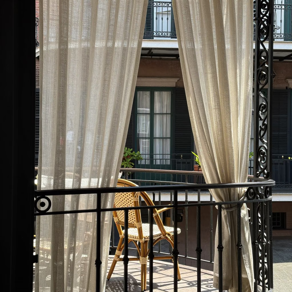Linen Curtains in New Orleans in in New Orleans, Louisiana, United States