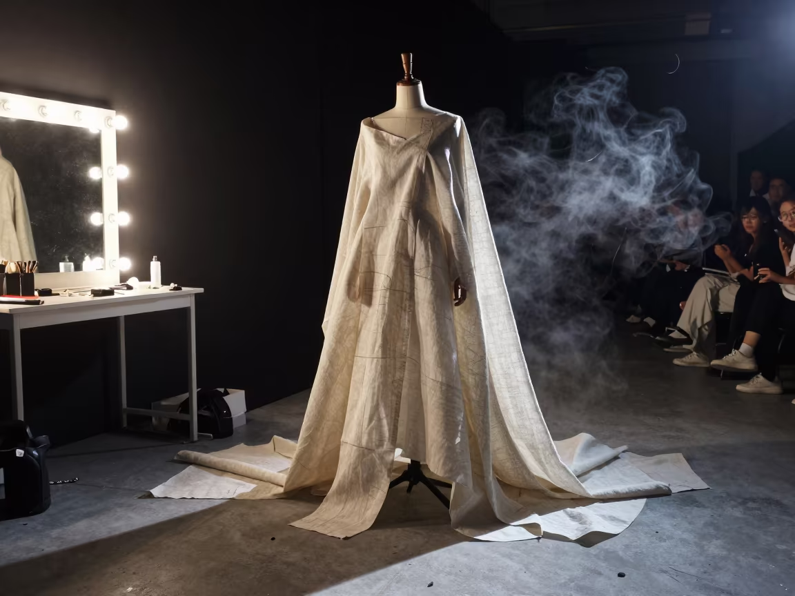 Linen Dress Form Mirror Changchun Predawn in beside a mirror lined with makeup bulbs near Changchun