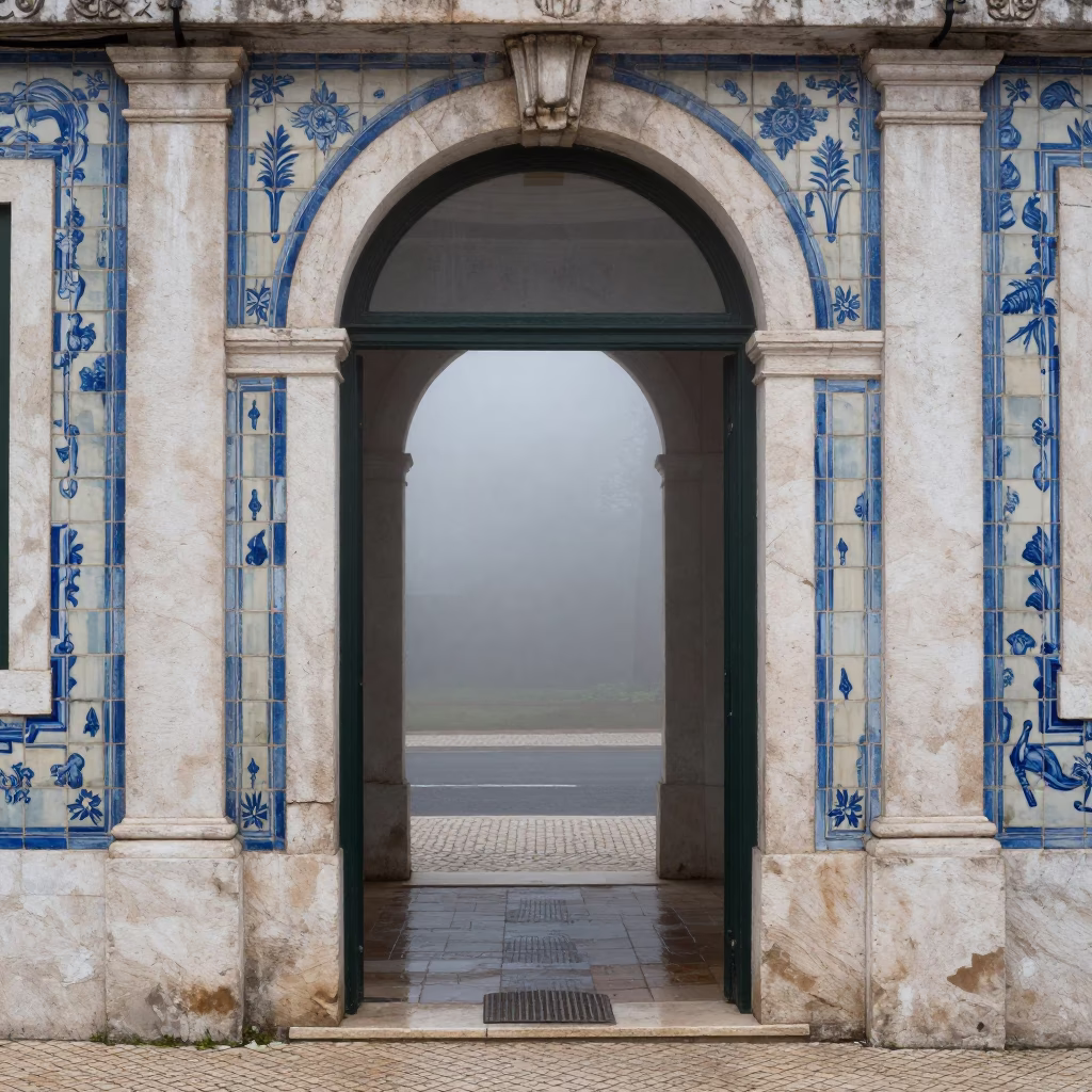 Lisbon Entranceway in Lisbon in in Lisbon, Portugal