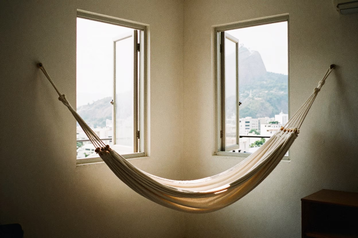 Lived-In Scene in Rio De Janeiro in in Rio de Janeiro, Brazil