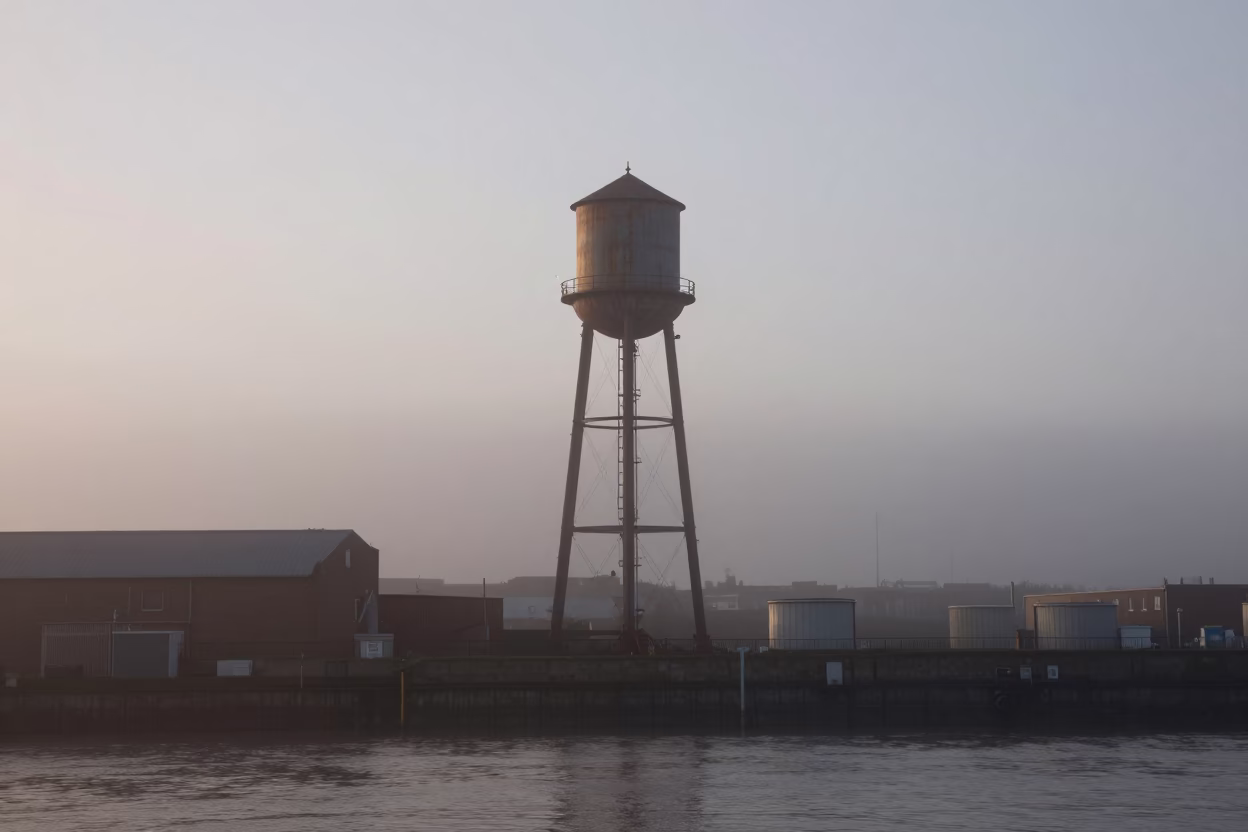 Liverpool Light Dawn at First Light Of Dawn in in Liverpool, United Kingdom
