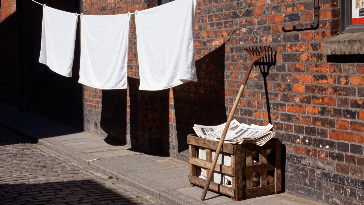 Liverpool Street Scene at Afternoon Light in in Liverpool, United Kingdom