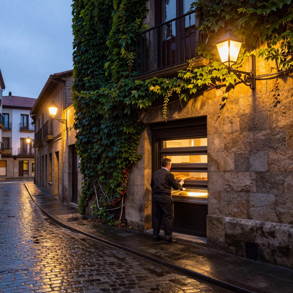 Loading Oven in Bilbao in in Bilbao, Spain