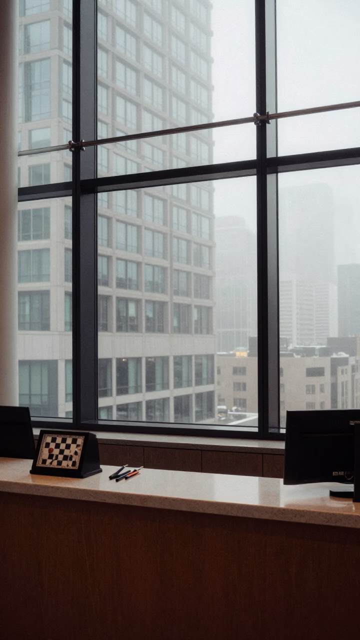 Lobby Desk in Toronto in in Toronto, Ontario, Canada