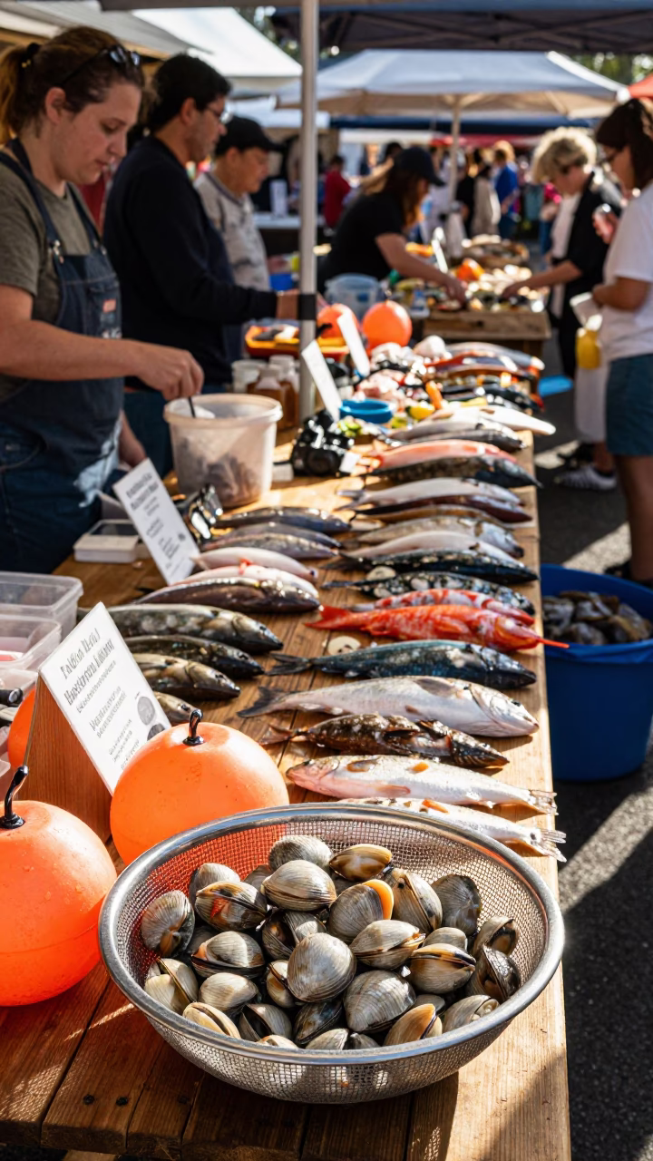 Local Crafts in Hobart at The Early Afternoon Light in in Hobart, Tasmania, Australia