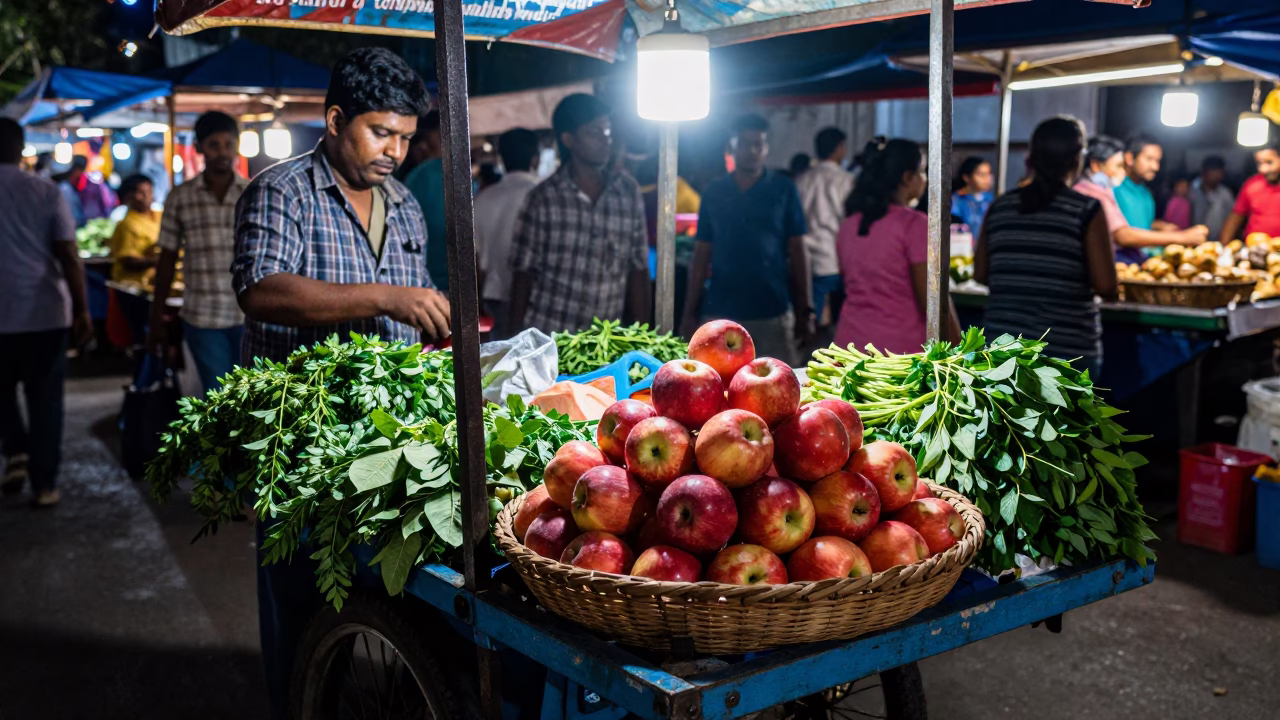 Local Customers in Chennai at Midnight Light in in Chennai, India