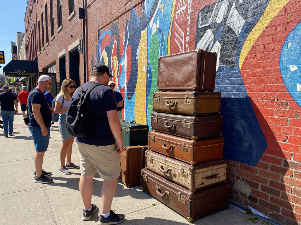 Local Details in Nashville at Afternoon Light in in Nashville, Tennessee, United States