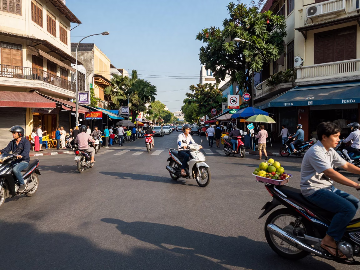 Local Life in Ho Chi Minh City in in Ho Chi Minh City, Vietnam