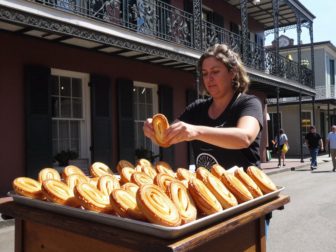 Local Life in New Orleans at Midday Light in in New Orleans, Louisiana, United States