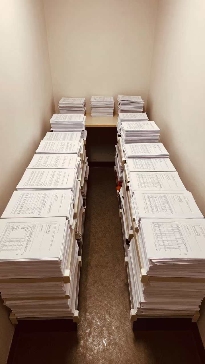 Logistics Ledger Desk in Yola Cross Dock Midday in inside a cross-dock lane in Yola