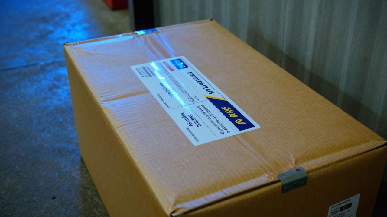 Logistics Voucher Box in Khartoum Cross-Dock in inside a cross-dock lane in Khartoum