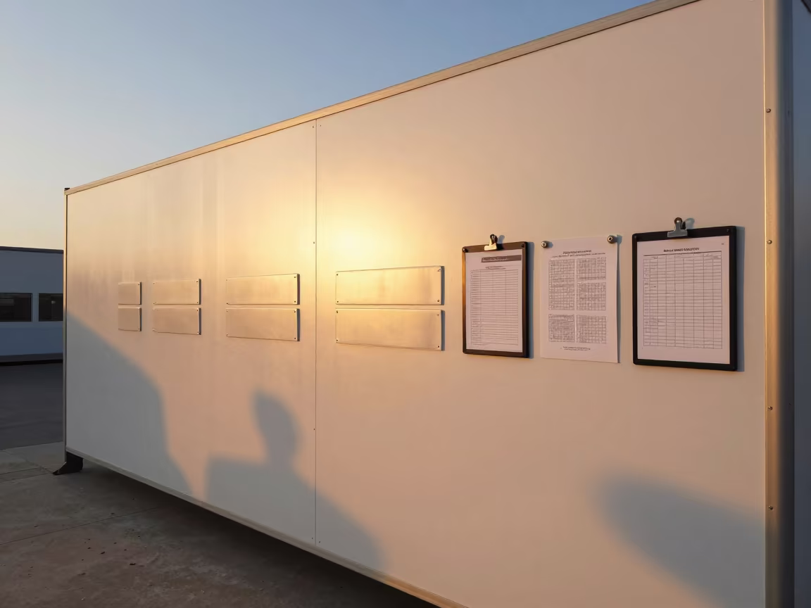 Logistics Wall Sunset Dispatch Scans Ajloun in at a fulfillment packing station in Ajloun