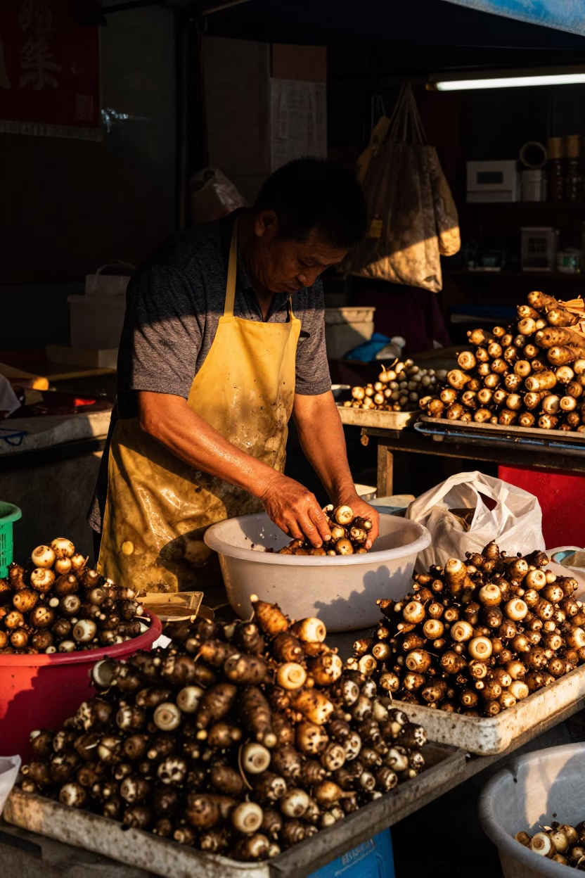 Lotus Roots in Hong Kong in in Hong Kong, Hong Kong