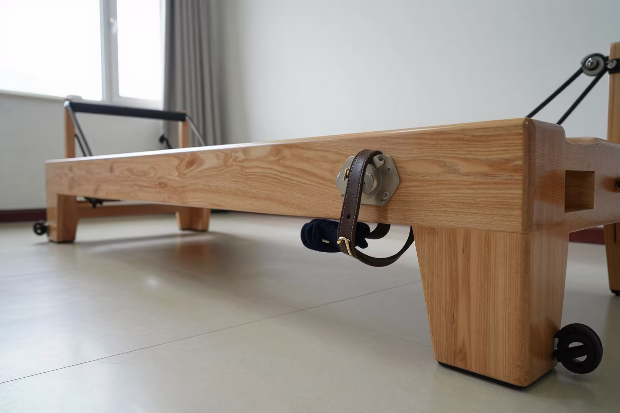 Low Angle Reformers in Xiamen Winter Studio in inside a spin studio under class lights in Xiamen