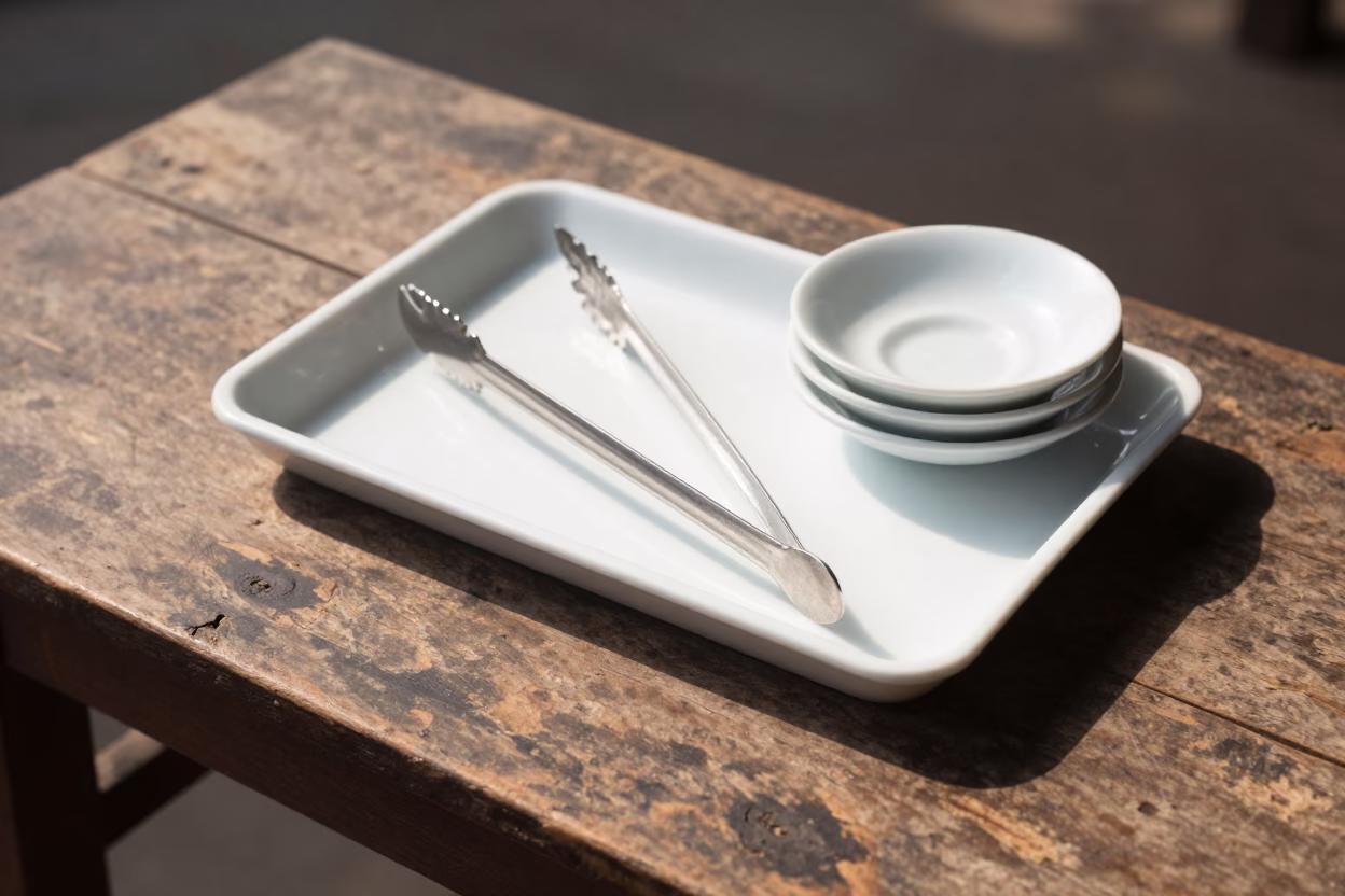 Luang Prabang Tea Tray in in Luang Prabang, Laos