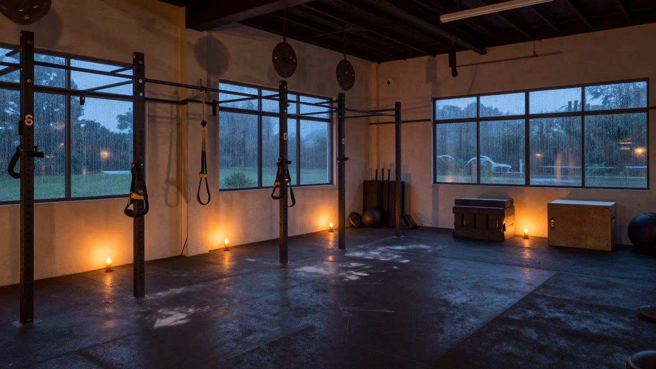 Luanshya Strength Room Twilight Conditioning Bay in inside a strength room in Luanshya