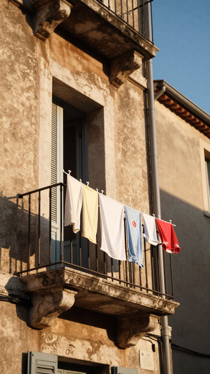 Lunch Remnants in Marseille in in Marseille, France