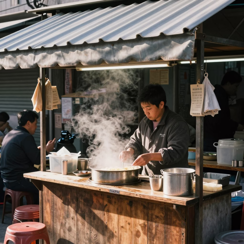 Lunch Rush in Kaohsiung in in Kaohsiung, Taiwan