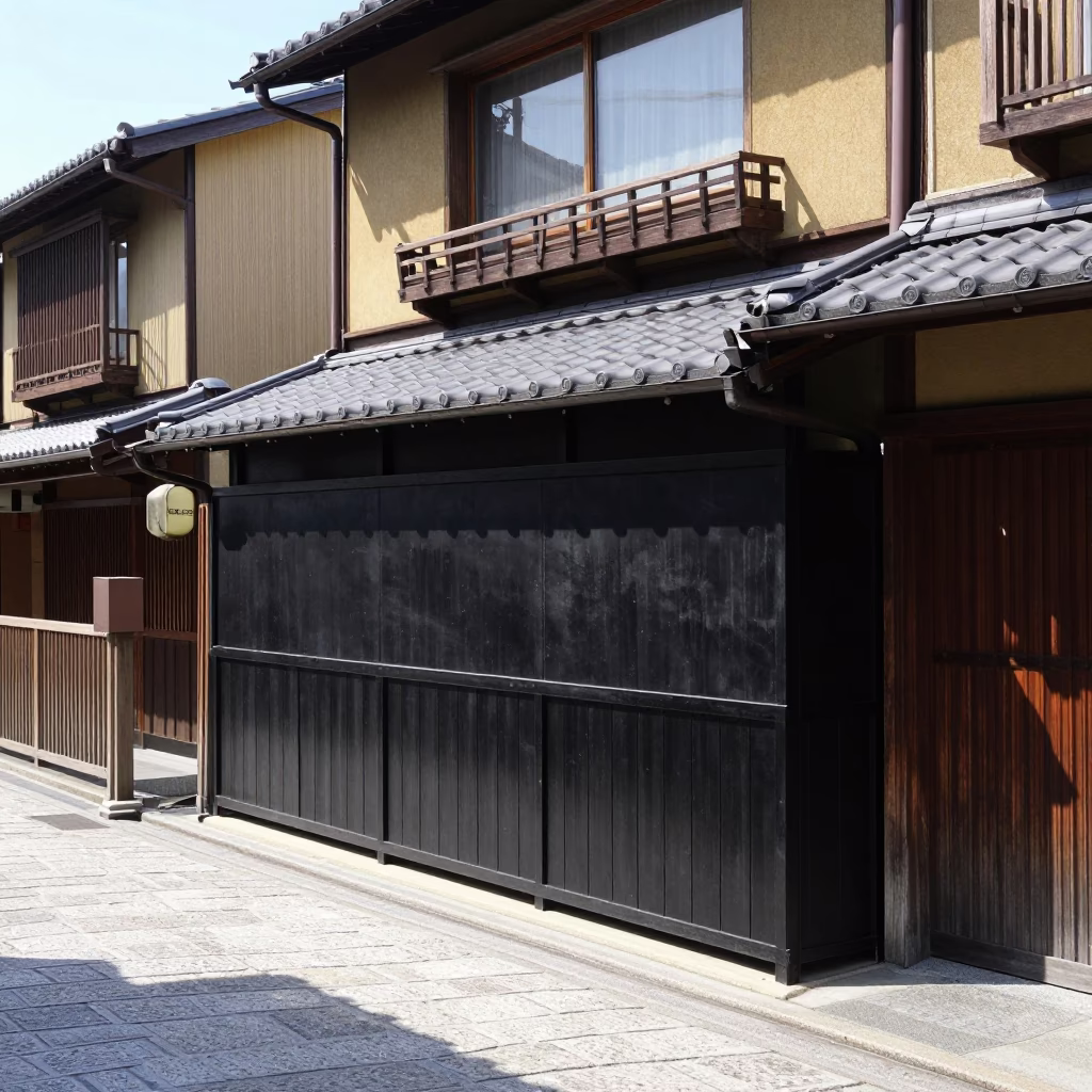 Machiya House in Kyoto in in Kyoto, Japan