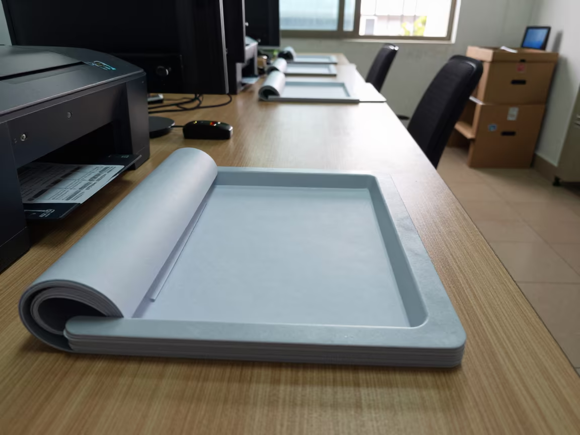 Mail Merge Proof Tray in Mbuji-Mayi Office in inside an open-plan office bay near Mbuji-Mayi