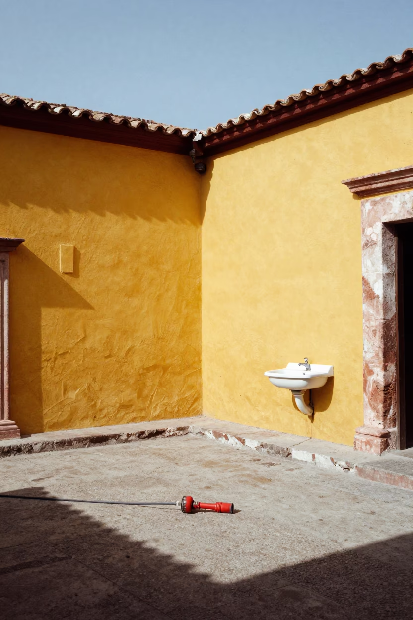 Maintenance Corner in Merida in in Merida, Mexico