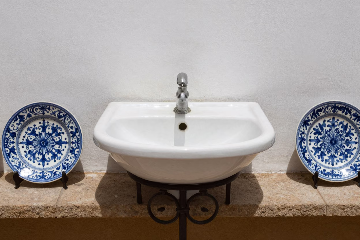 Majolica Plates in Seville in in Seville, Spain