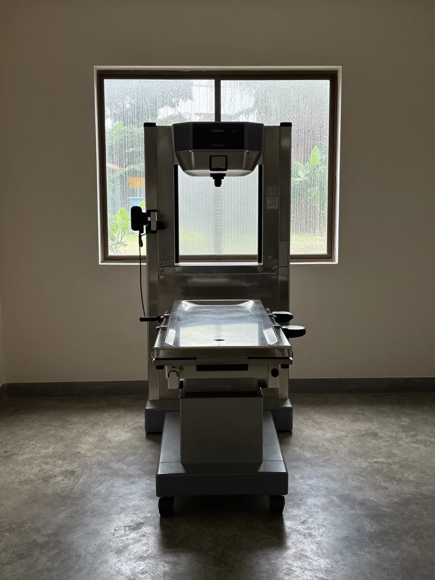Mammography Tray with Privacy Film in Vadodara Gym in inside a rehabilitation gym in Vadodara