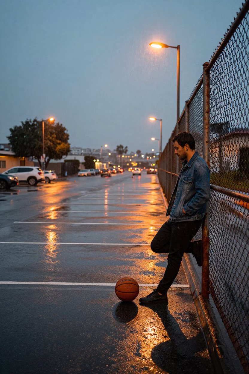 Man in Los Angeles in in Los Angeles, California, United States